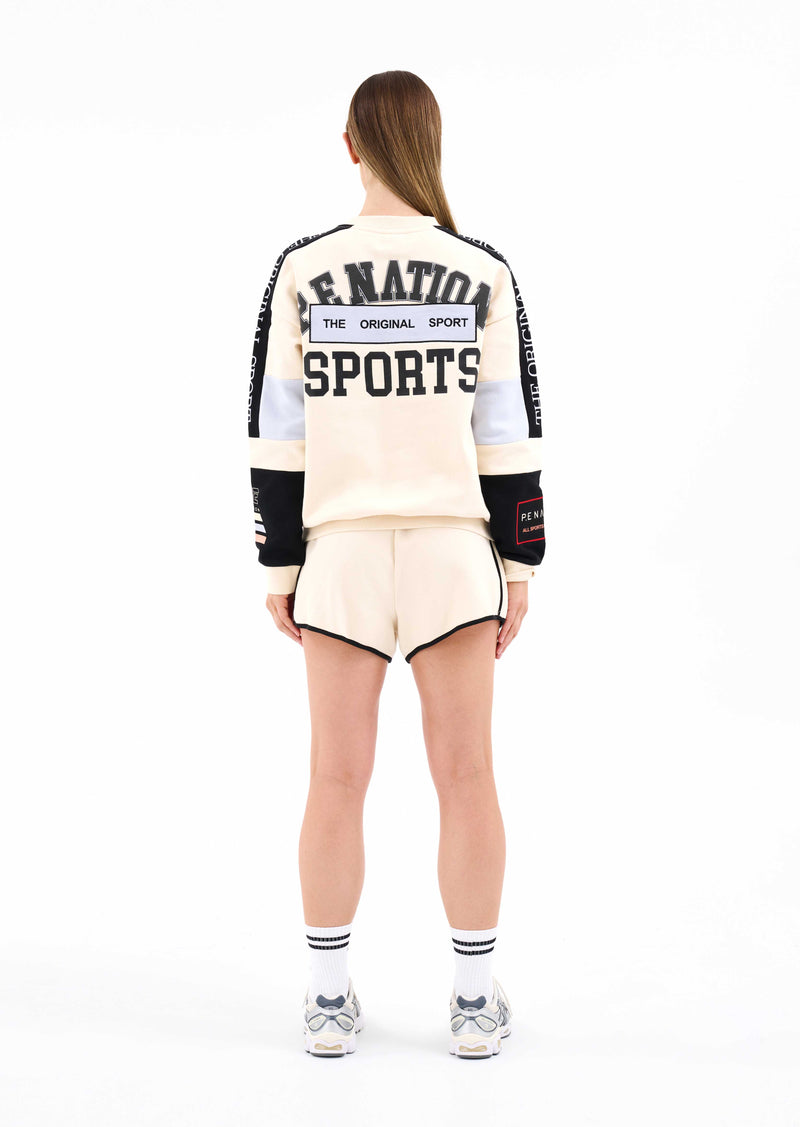 SONORA SWEAT IN PEARLED IVORY