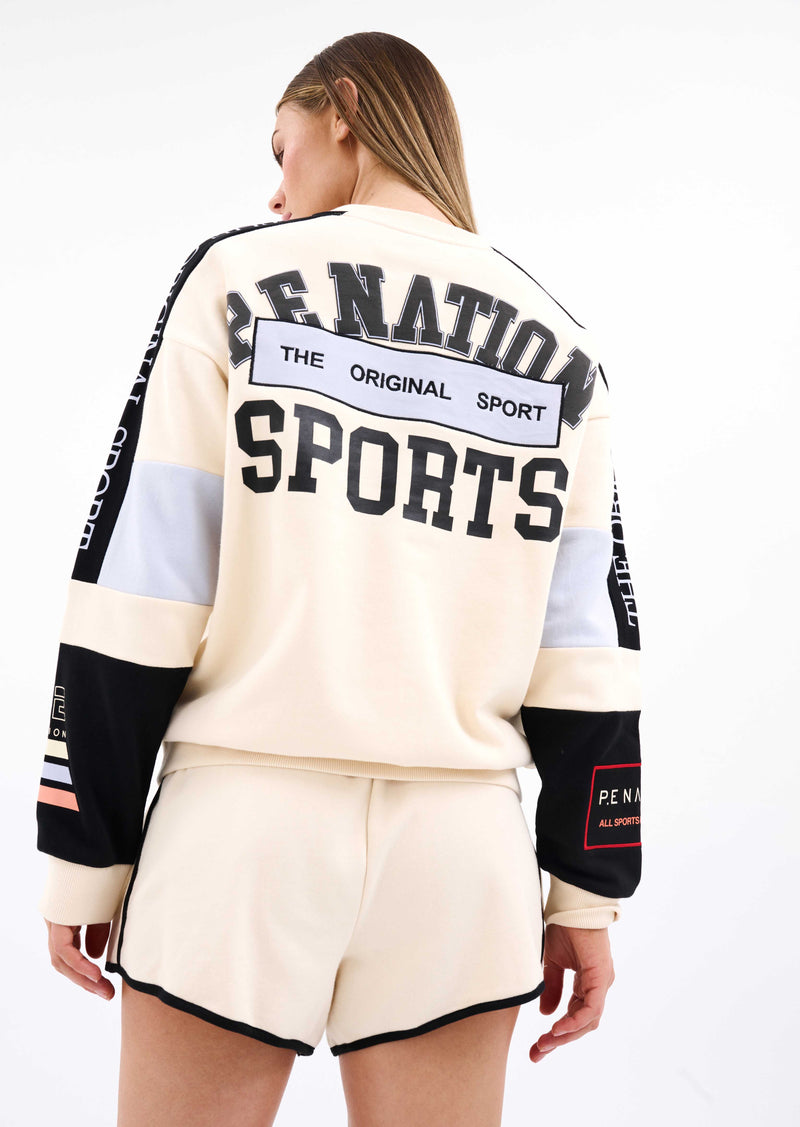 SONORA SWEAT IN PEARLED IVORY