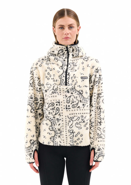 ANDORRA HOODIE IN BANDANA PRINT