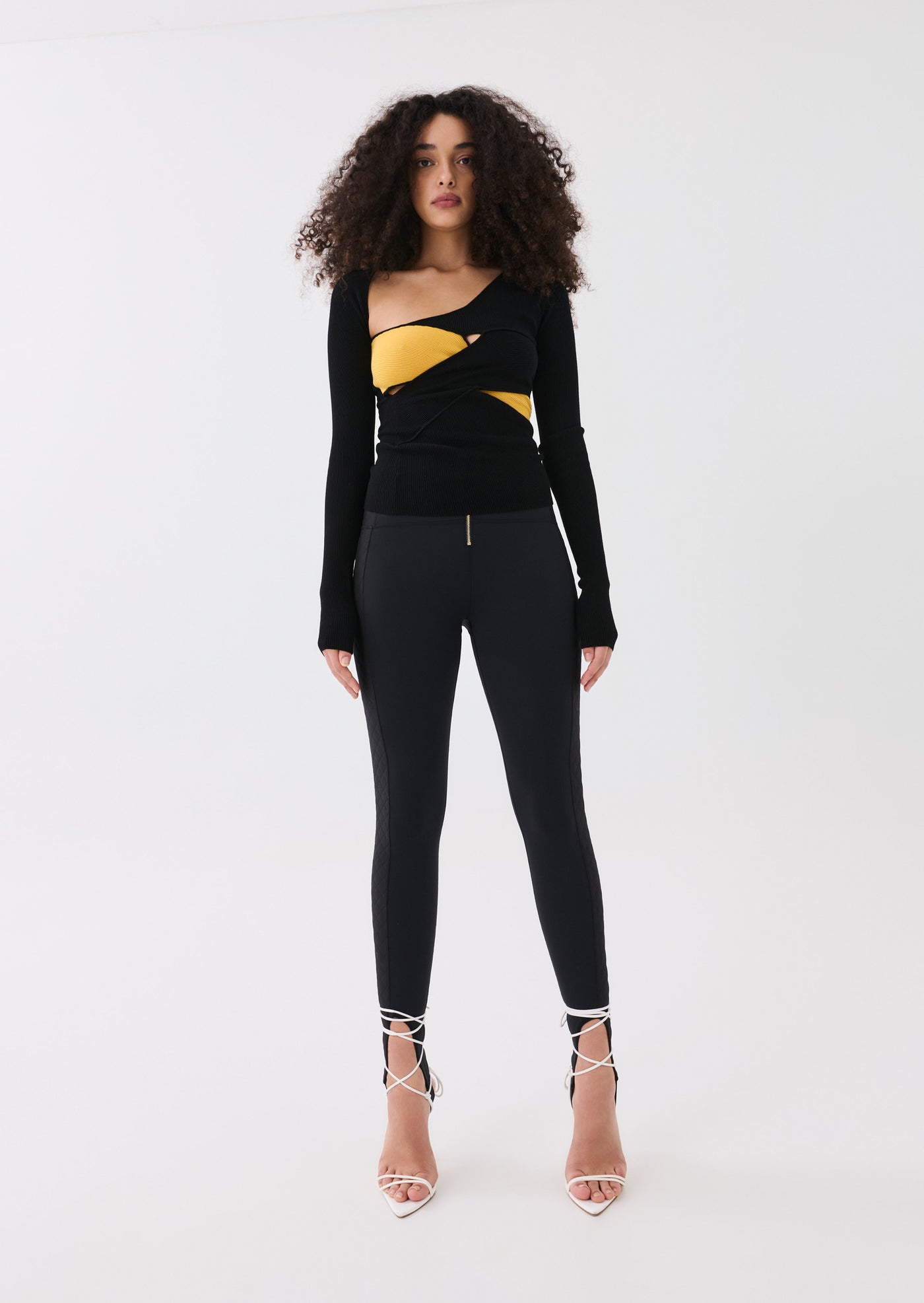 RIOT KNIT TOP IN BLACK