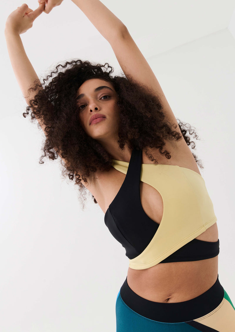 REMINISCE SPORTS BRA IN PAMPAS