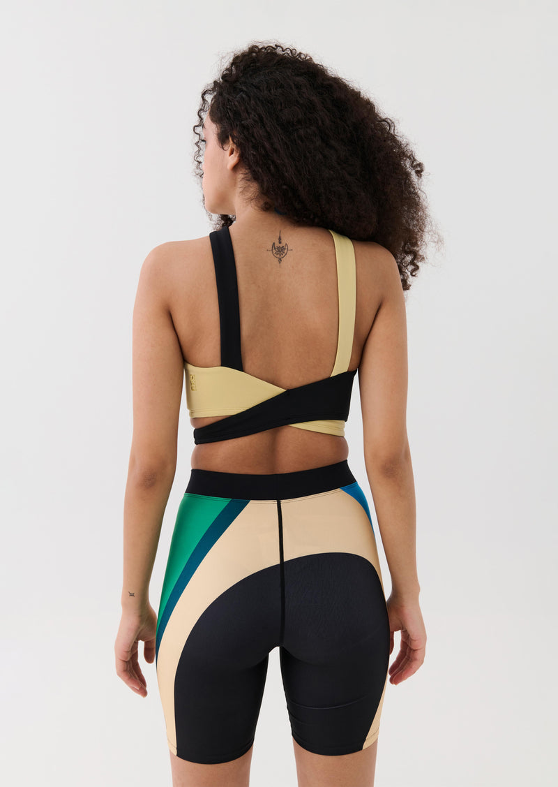 REMINISCE SPORTS BRA IN PAMPAS