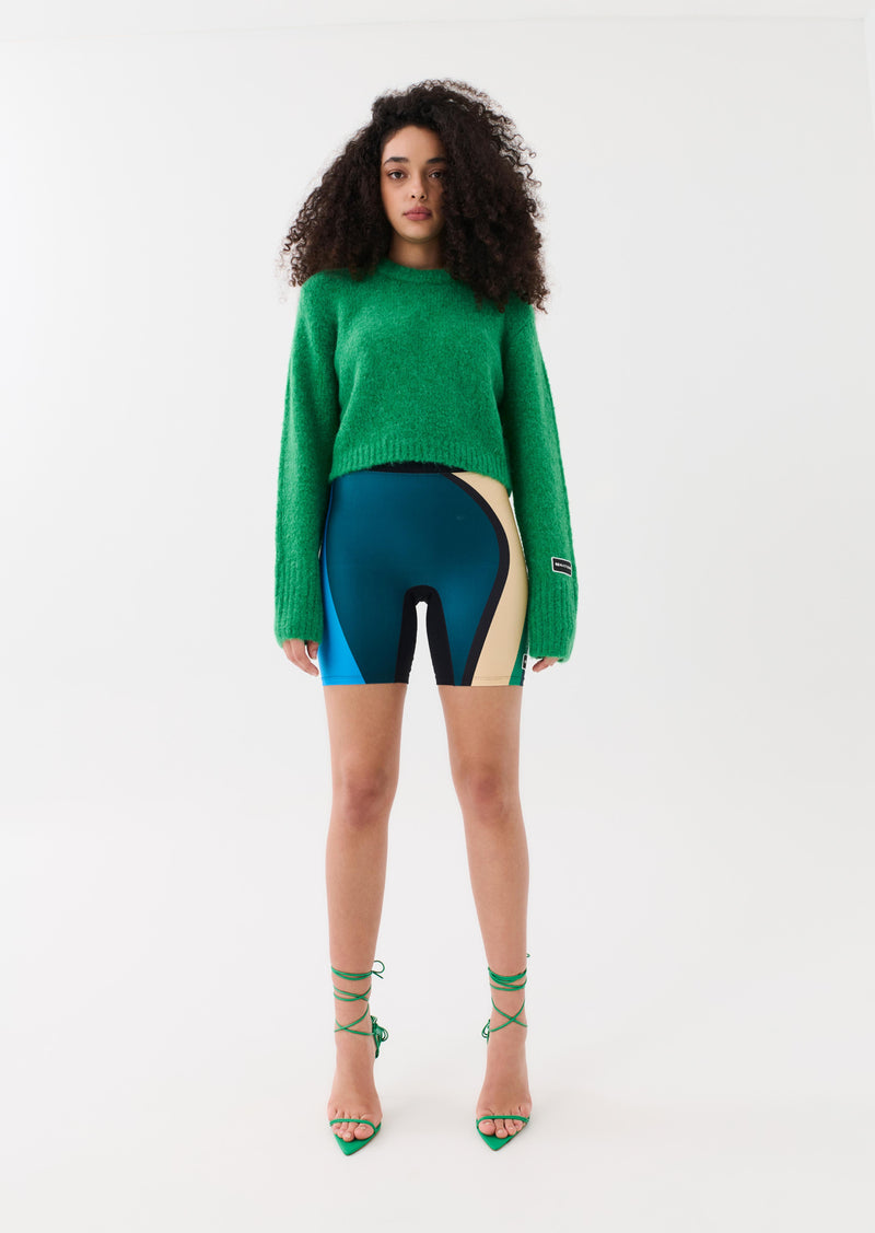 VELDT KNIT SWEAT IN GREEN
