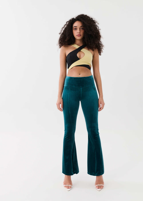 RETROSPECT PANT IN DEEP TEAL