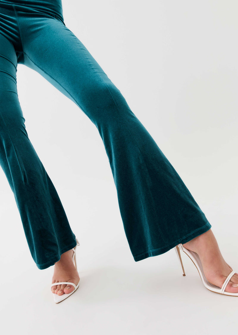RETROSPECT PANT IN DEEP TEAL