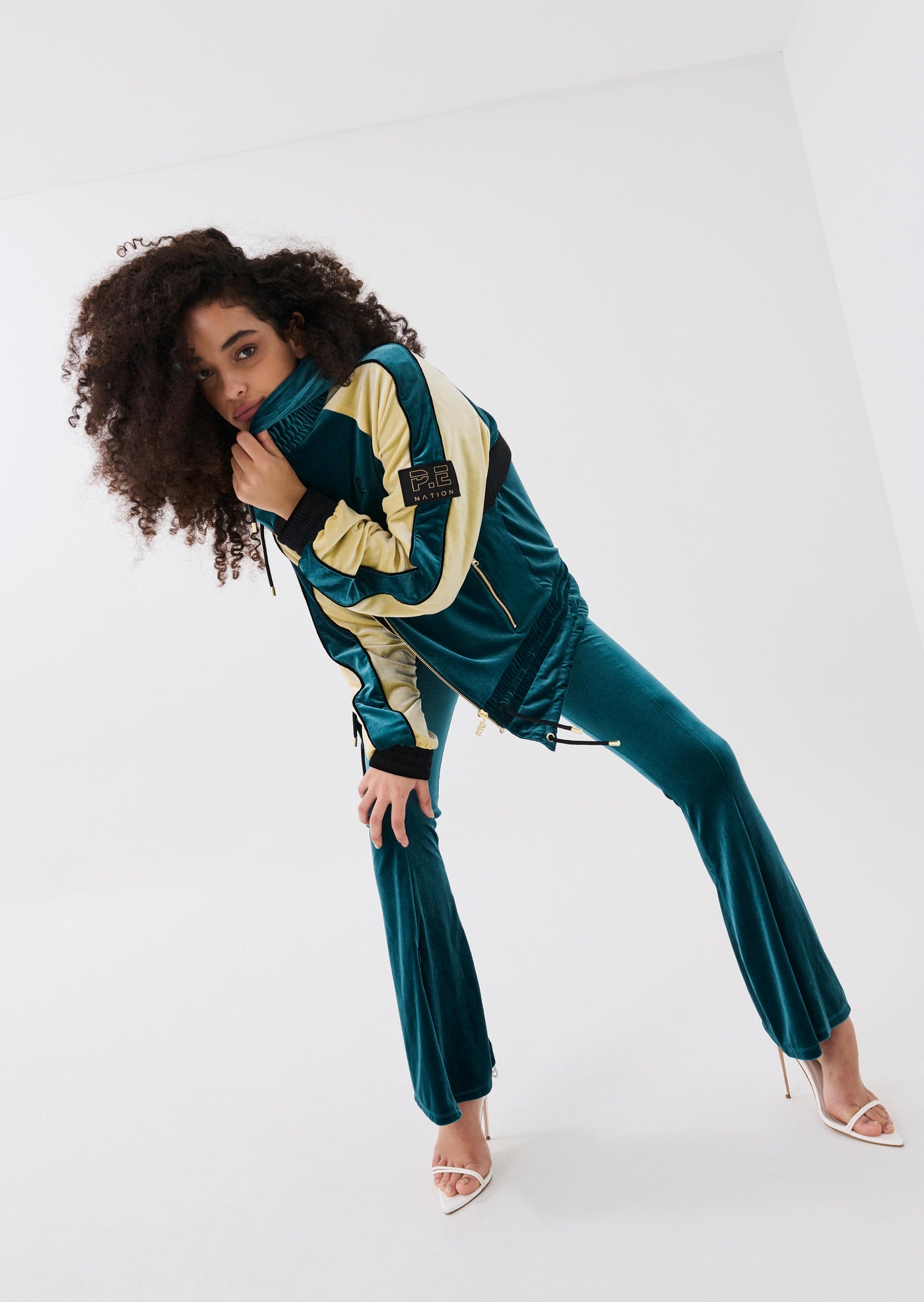 RETROSPECT JACKET IN DEEP TEAL