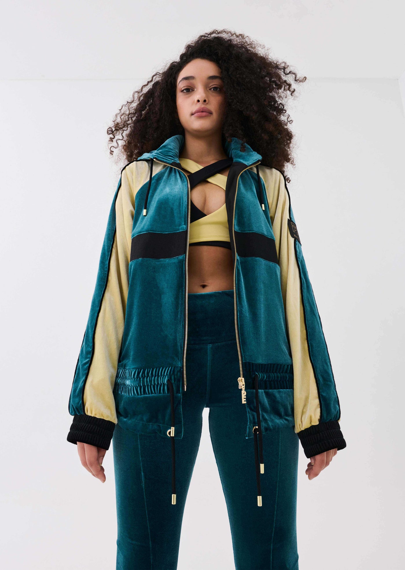 RETROSPECT JACKET IN DEEP TEAL