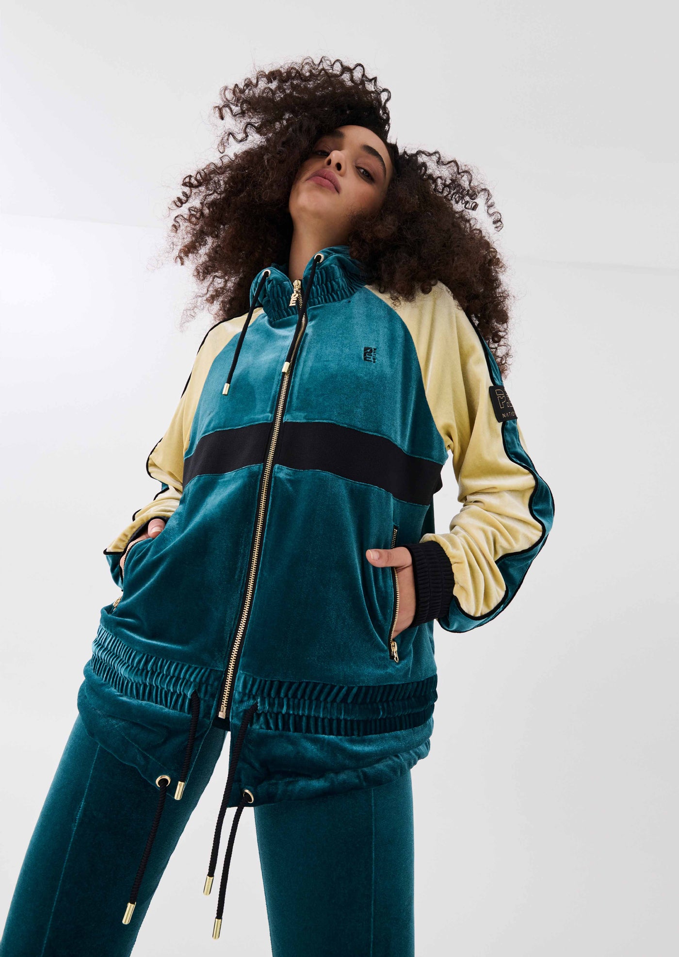 RETROSPECT JACKET IN DEEP TEAL