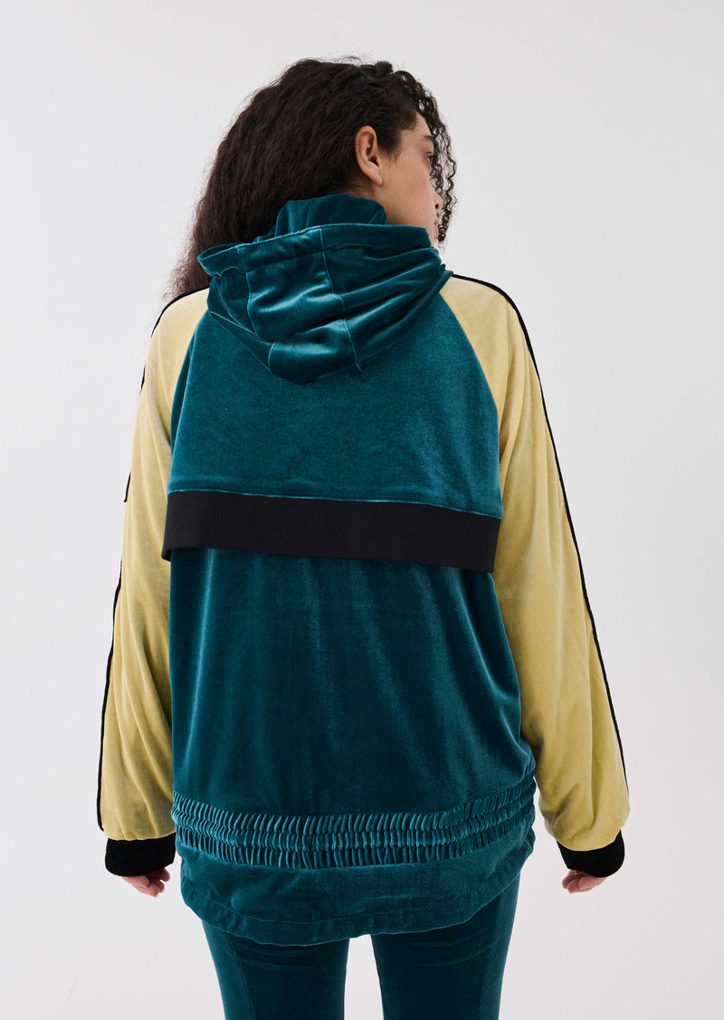 RETROSPECT JACKET IN DEEP TEAL