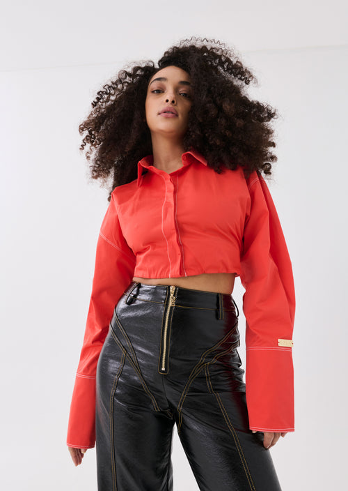 PRECINCT SHIRT IN CHERRY TOMATO