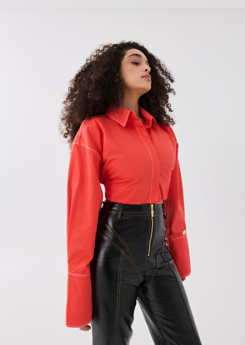 PRECINCT SHIRT IN CHERRY TOMATO