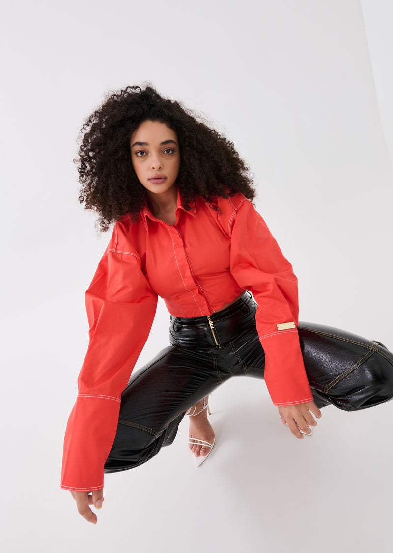 PRECINCT SHIRT IN CHERRY TOMATO