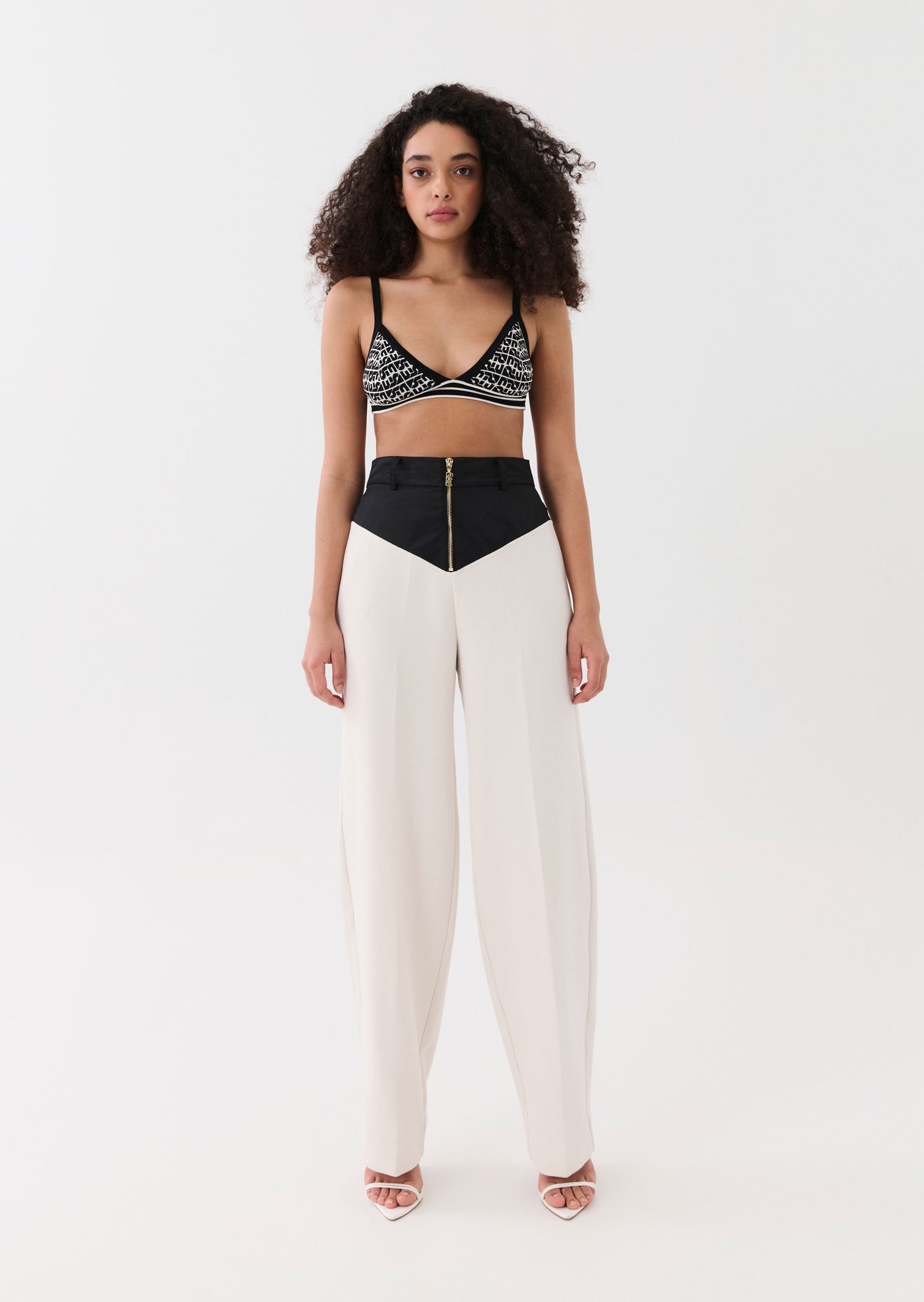 HORIZON PANT IN PEARLED IVORY