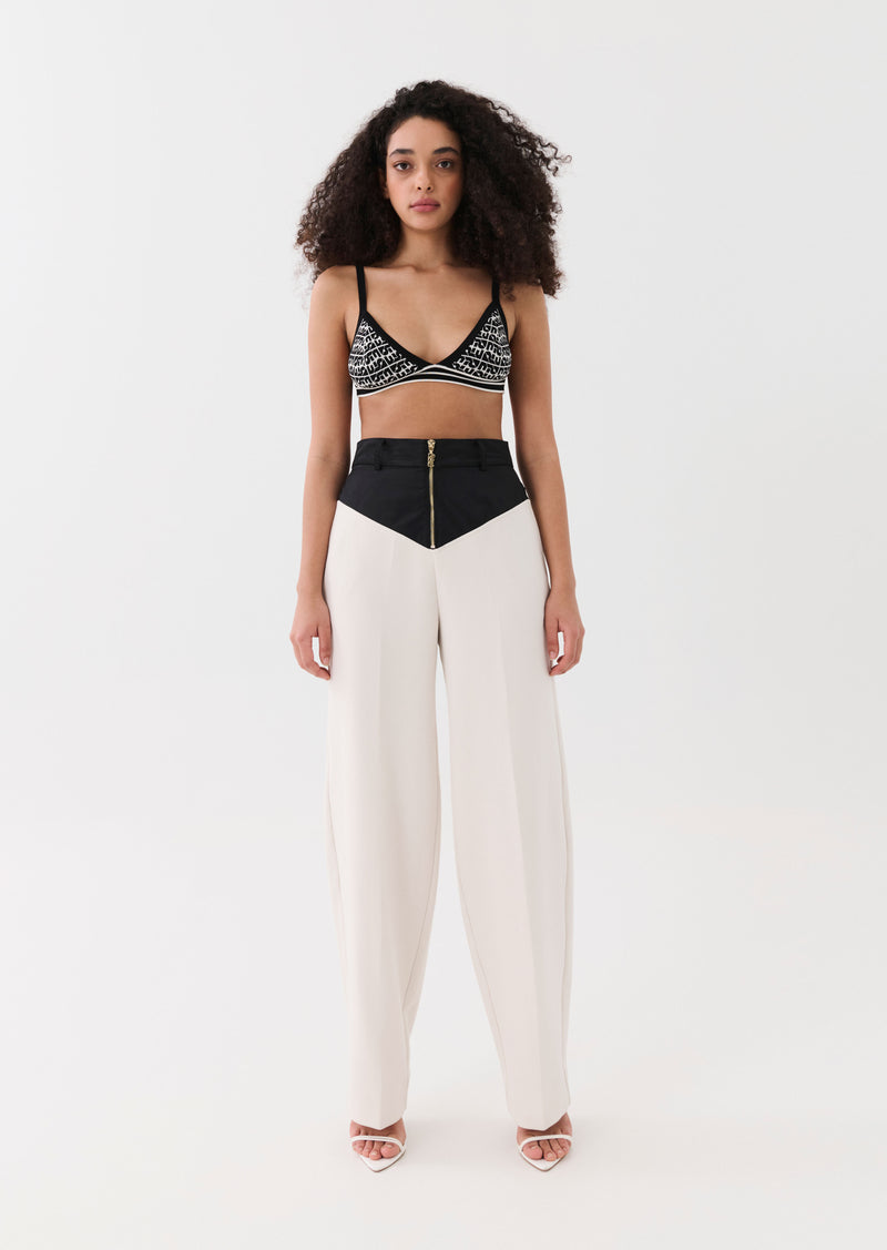 HORIZON PANT IN PEARLED IVORY