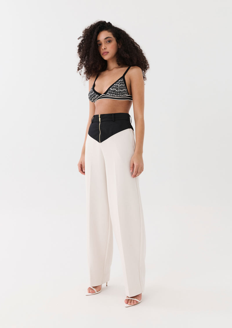 HORIZON PANT IN PEARLED IVORY
