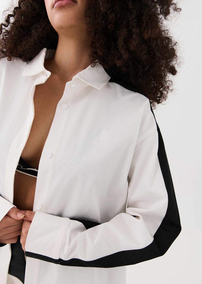 MANIFESTO SHIRT IN OPTIC WHITE