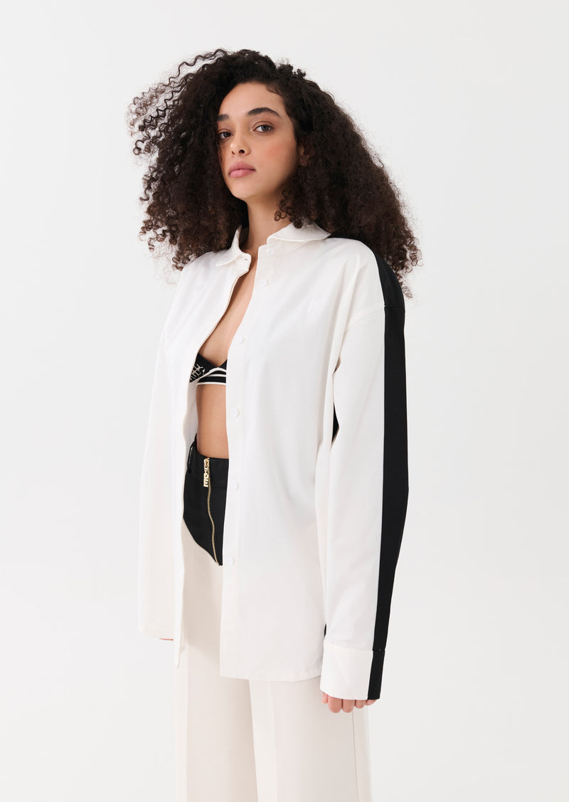 MANIFESTO SHIRT IN OPTIC WHITE