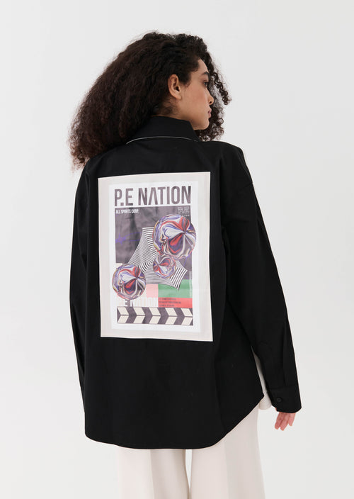 MANIFESTO SHIRT IN OPTIC WHITE