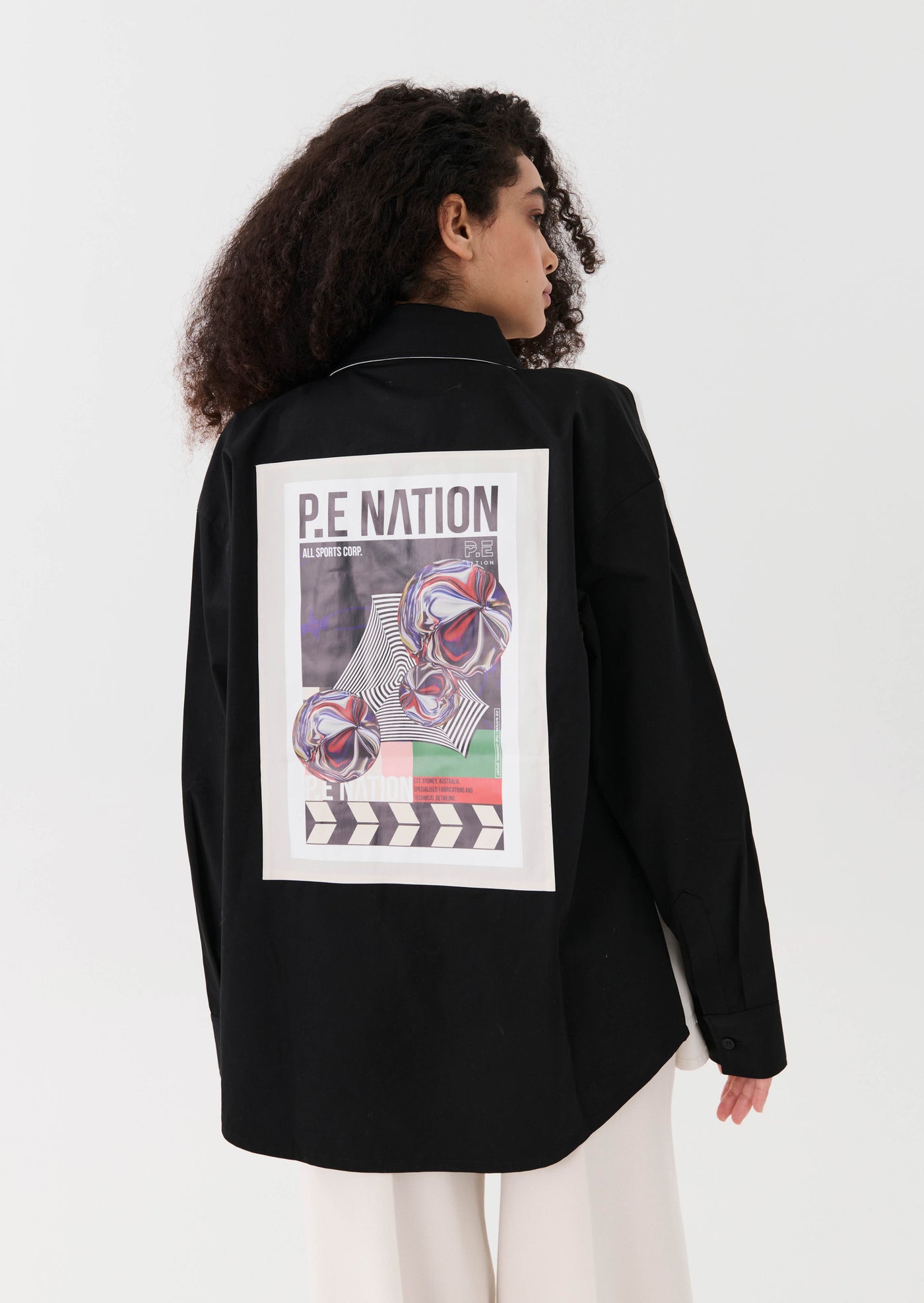MANIFESTO SHIRT IN OPTIC WHITE