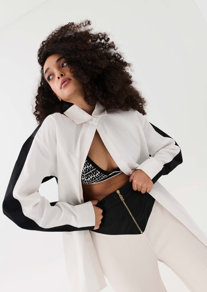 MANIFESTO SHIRT IN OPTIC WHITE