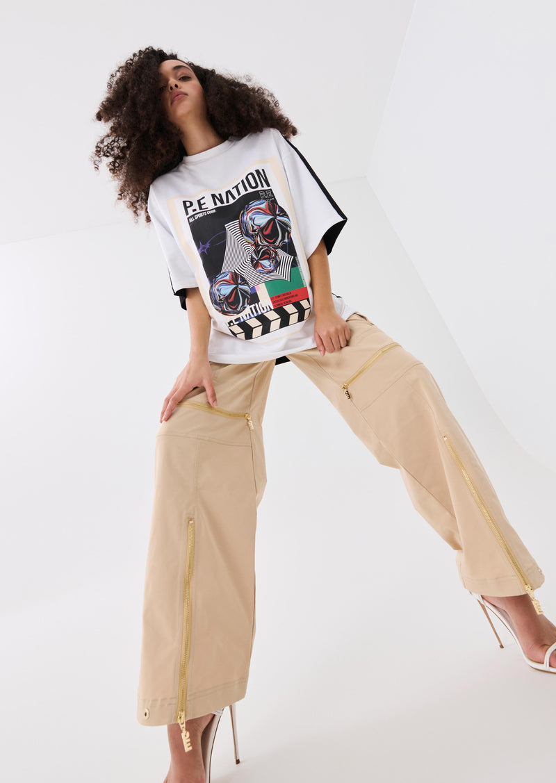 MANIFESTO TEE IN OPTIC WHITE