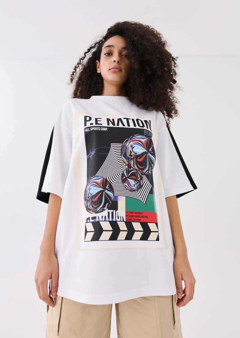 MANIFESTO TEE IN OPTIC WHITE