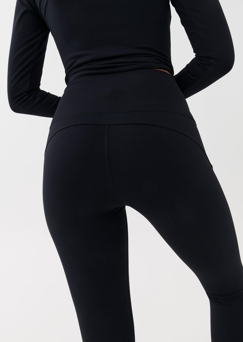 SLALOM LEGGING IN BLACK