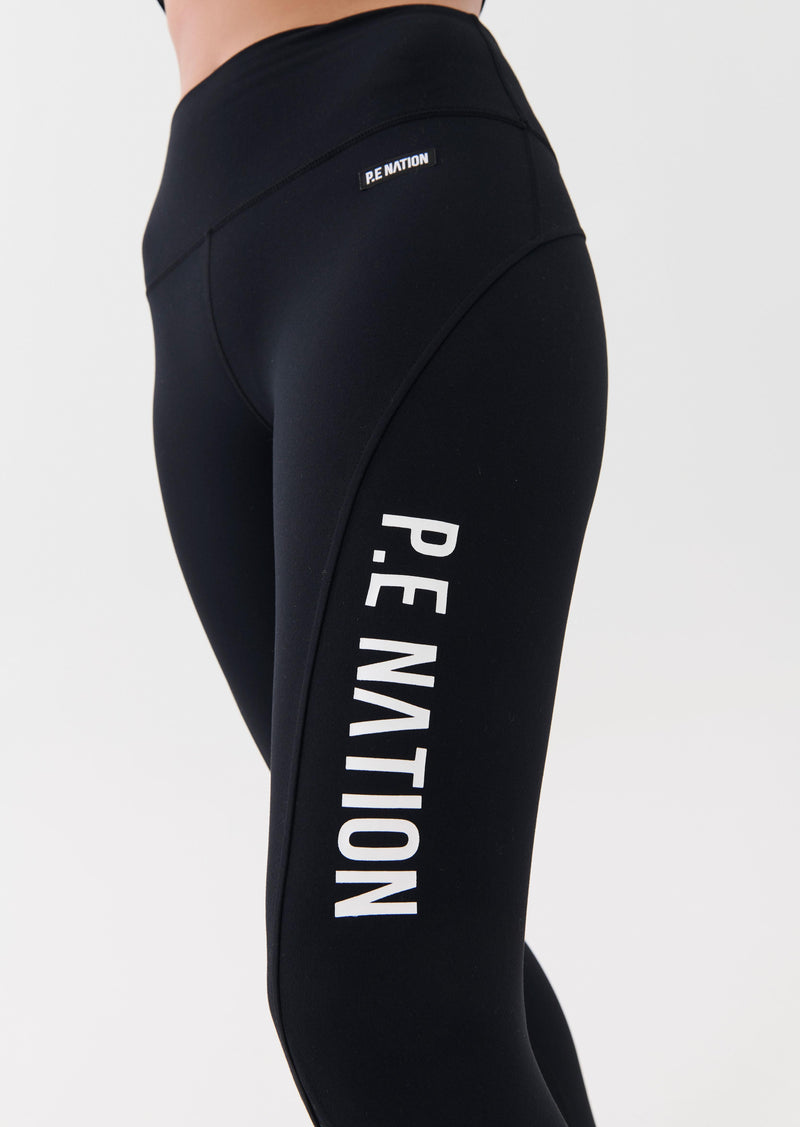 SLALOM LEGGING IN BLACK
