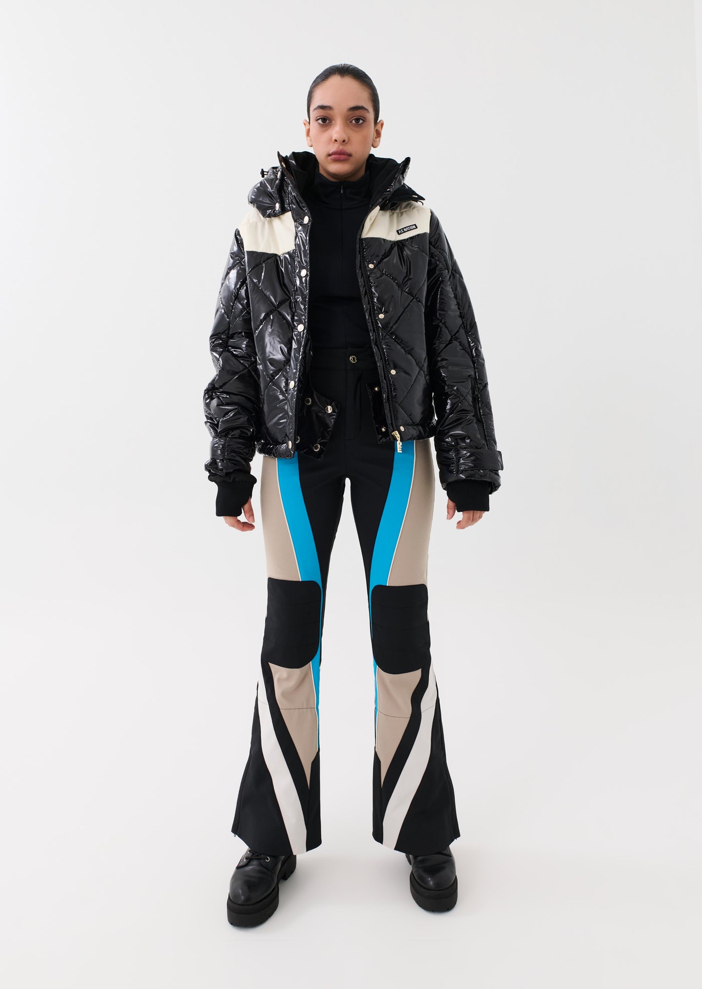ST. MORITZ SNOW PANT IN BLACK