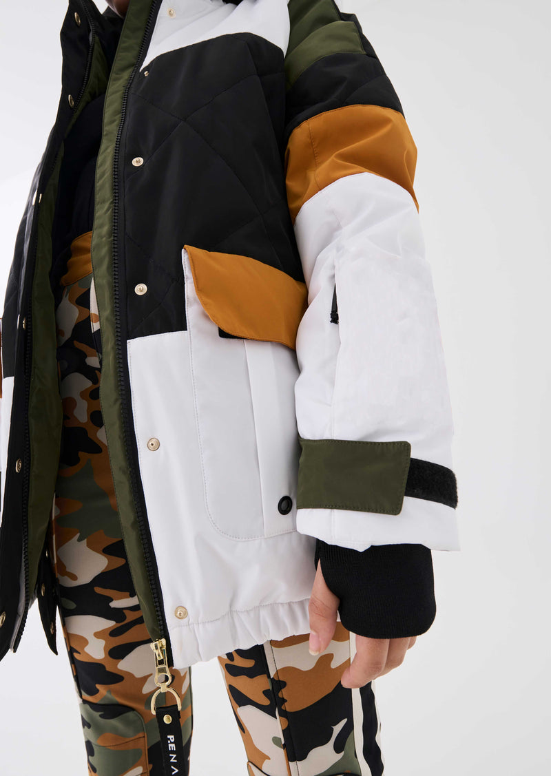 CHICANE SNOW JACKET IN OPTIC WHITE