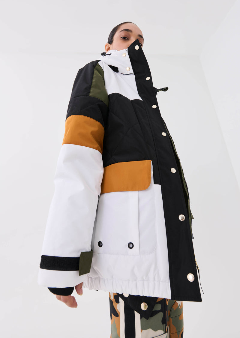 CHICANE SNOW JACKET IN OPTIC WHITE
