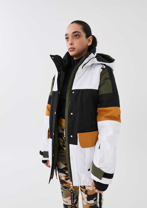 CHICANE SNOW JACKET IN OPTIC WHITE