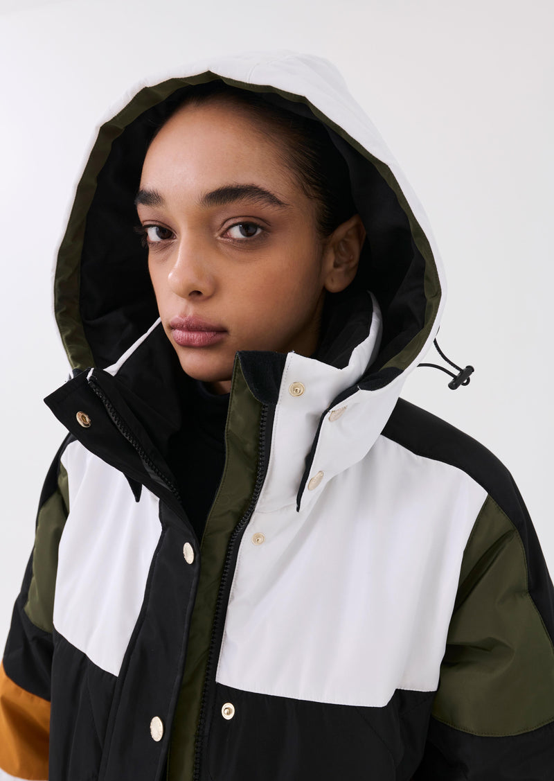 CHICANE SNOW JACKET IN OPTIC WHITE