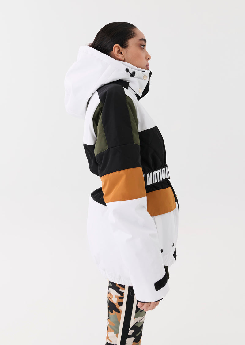 CHICANE SNOW JACKET IN OPTIC WHITE