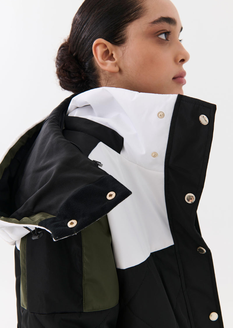 CHICANE SNOW JACKET IN OPTIC WHITE
