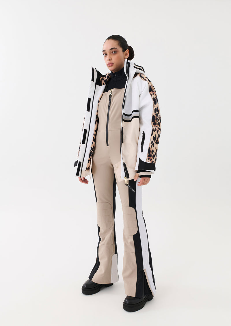 ST. MORITZ SNOW JACKET IN OPTIC WHITE
