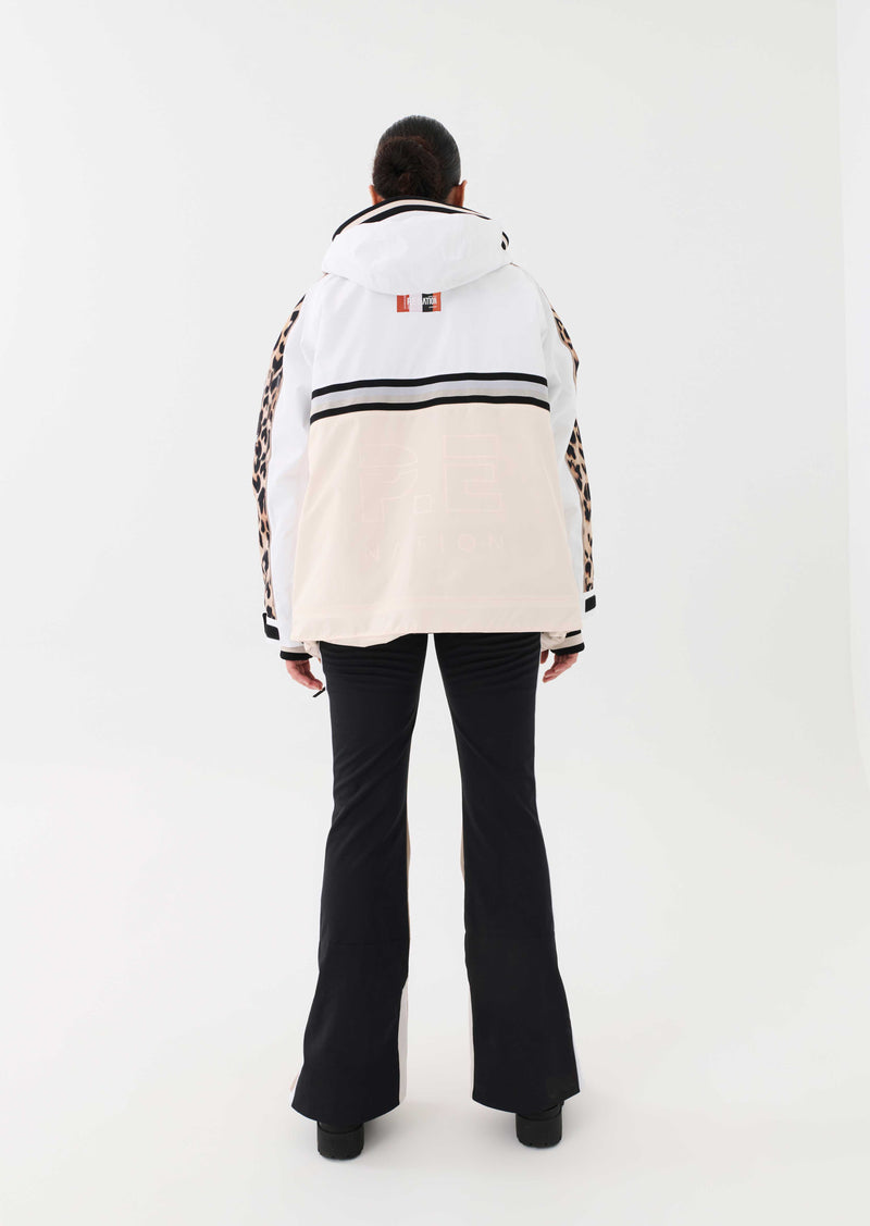 ST. MORITZ SNOW JACKET IN OPTIC WHITE