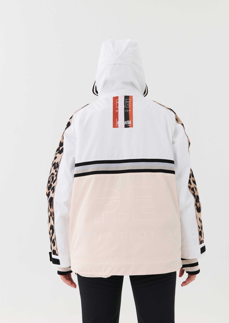 ST. MORITZ SNOW JACKET IN OPTIC WHITE