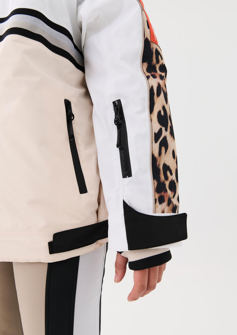 ST. MORITZ SNOW JACKET IN OPTIC WHITE