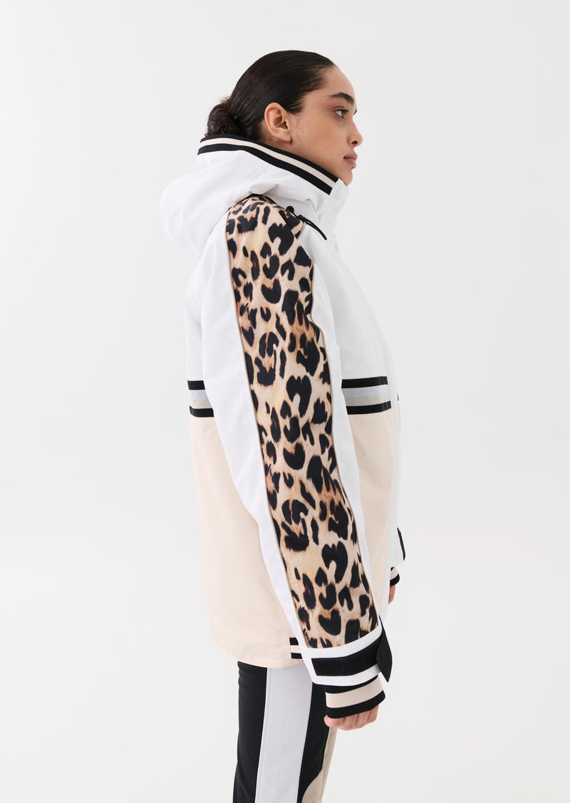 ST. MORITZ SNOW JACKET IN OPTIC WHITE