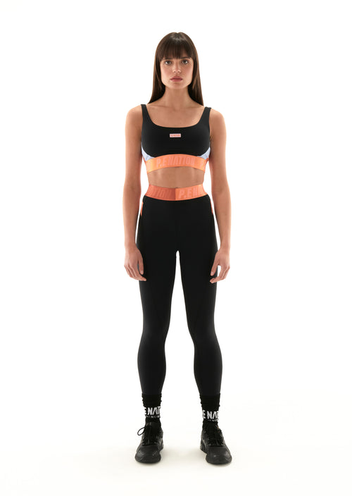 BACK SWING LEGGING IN BLACK