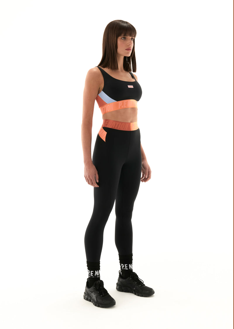BACK SWING LEGGING IN BLACK