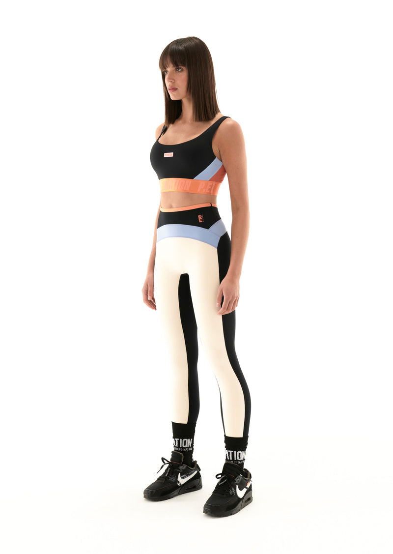COURTSIDE SPORTS BRA IN BLACK