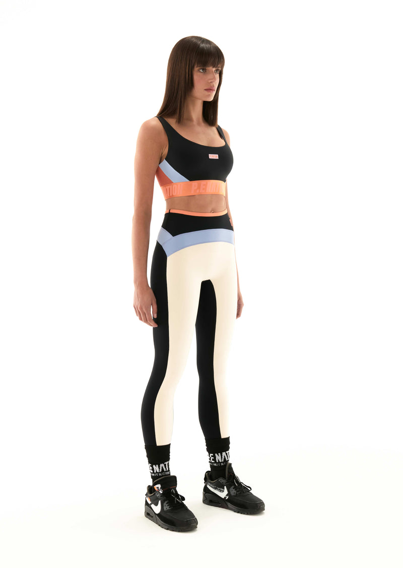 COURTSIDE SPORTS BRA IN BLACK