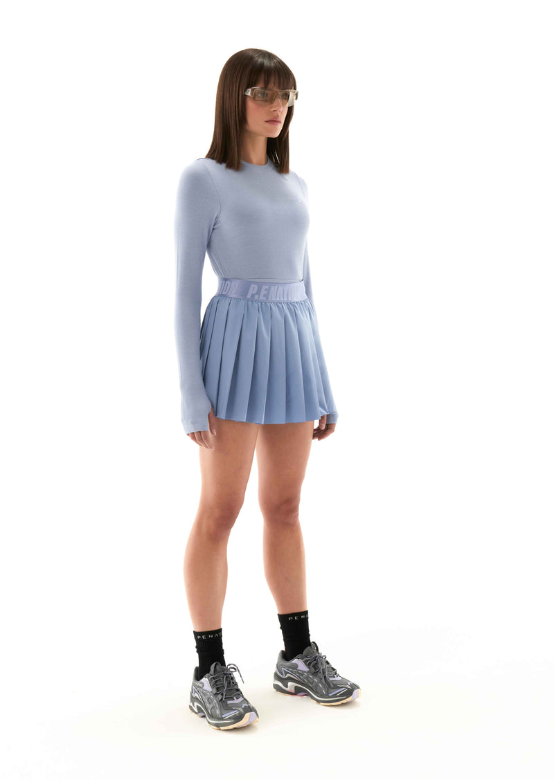 VOLLEY SKIRT IN LAVENDER LUSTRE