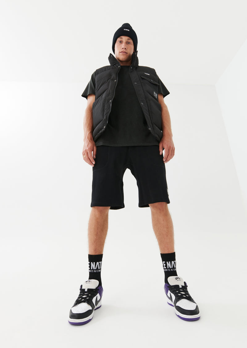 EXTENSION VEST IN BLACK