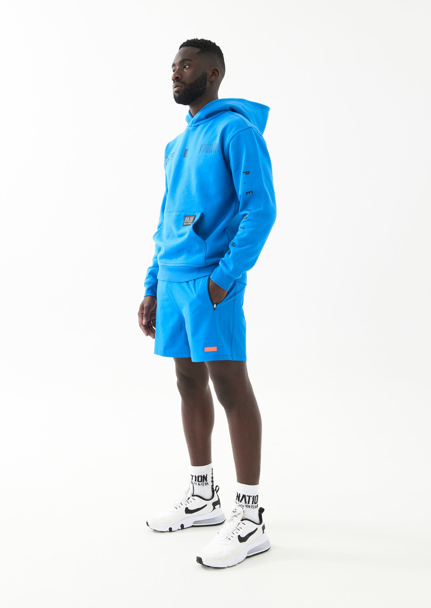 Electric blue online nike hoodie