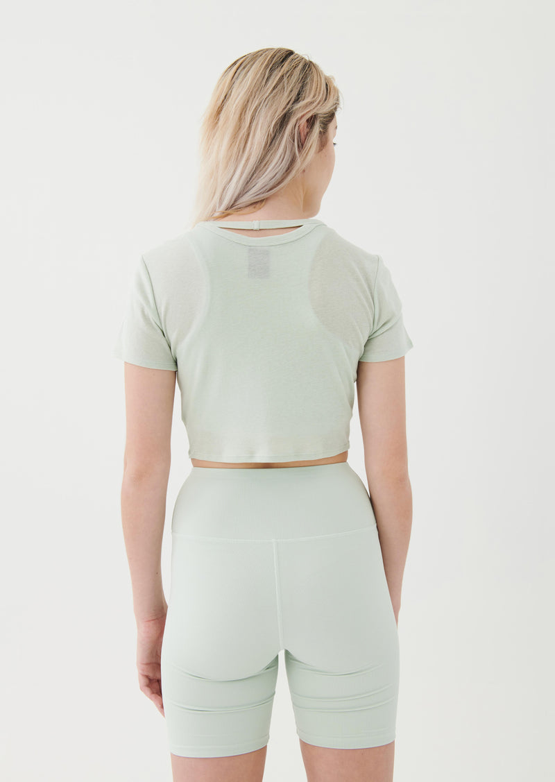 UNIVERSAL TEE IN CELADON