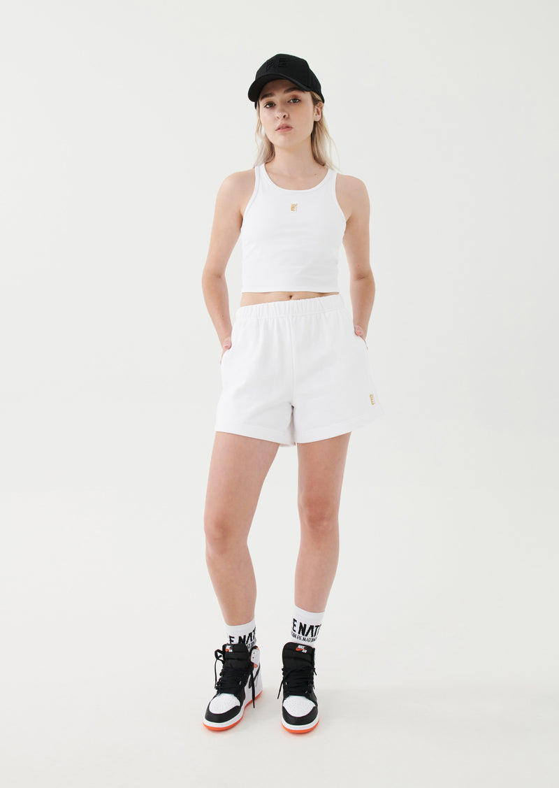 ALL AROUND SHORT IN OPTIC WHITE
