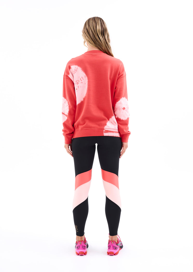 STARDUST SWEAT IN HOT CORAL